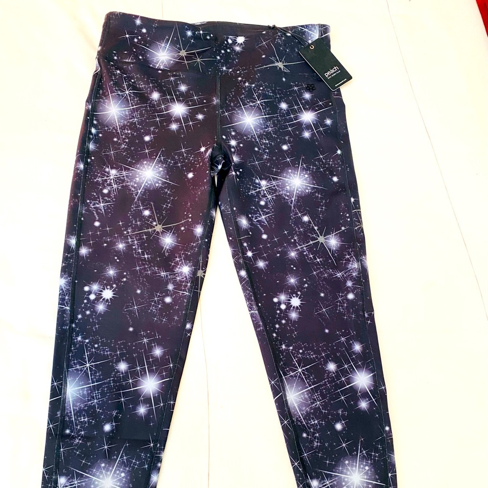 Reversible Celestial to midnight dark navy leggings